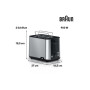 Braun HT1510BK PurShine Toaster