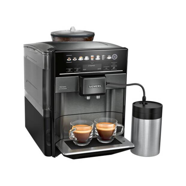 Siemens EQ.6 plus TE657F09DE dark inox Kaffeevollautomat