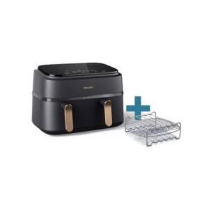 Philips NA352/04 3000 Series Doppel-Heißluftfritteuse