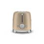 smeg TSF01CHMEU Toaster, champagner matt