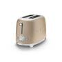 smeg TSF01CHMEU Toaster, champagner matt