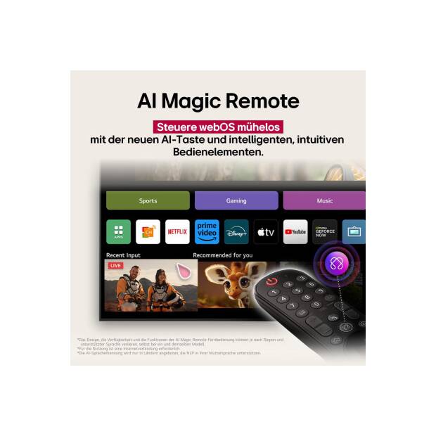 LG OLED65G58LW.AEU  Ausstellungsstück