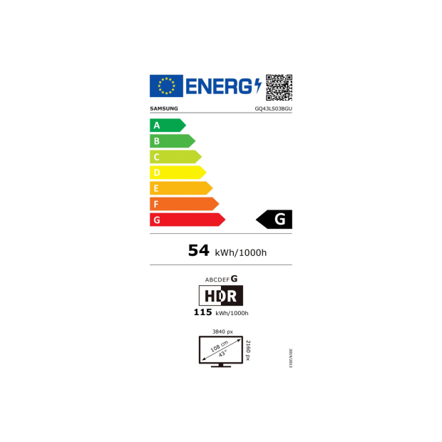 Samsung The Frame GQ43LS03BGUXZG