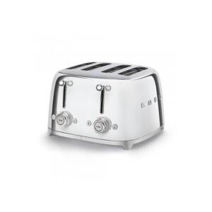 smeg TSF03SSEU Toaster chrom, 4 Scheiben