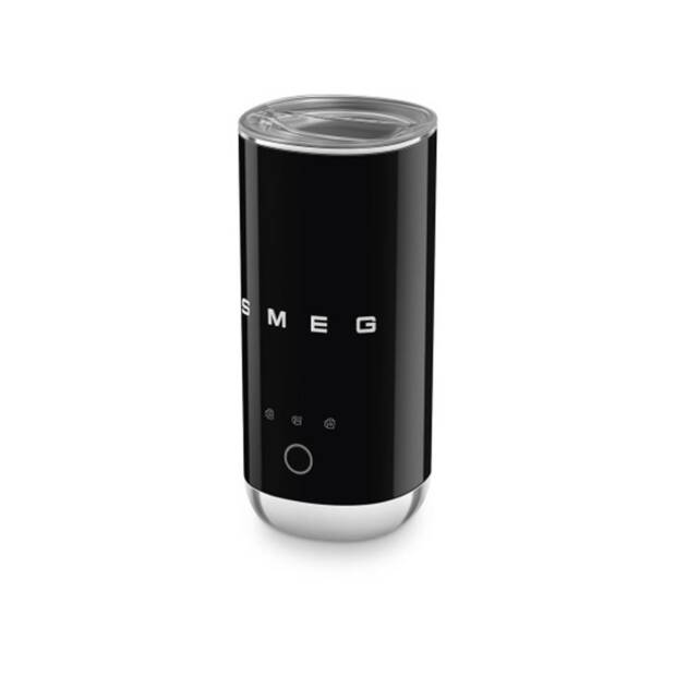 smeg MFF02BLEU Milchaufschäumer schwarz