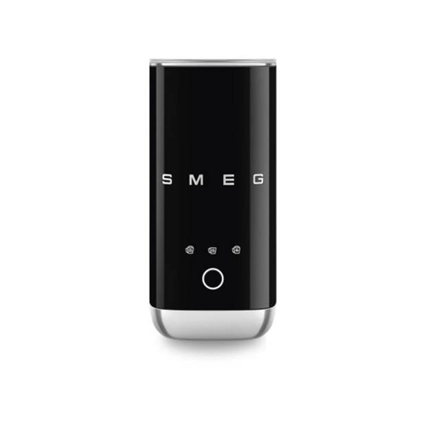 smeg MFF02BLEU Milchaufschäumer schwarz