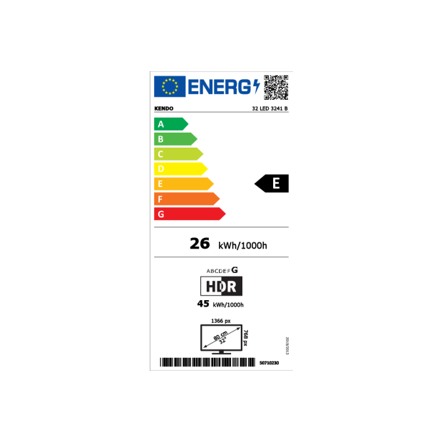 Kendo 32 LED 3241 B