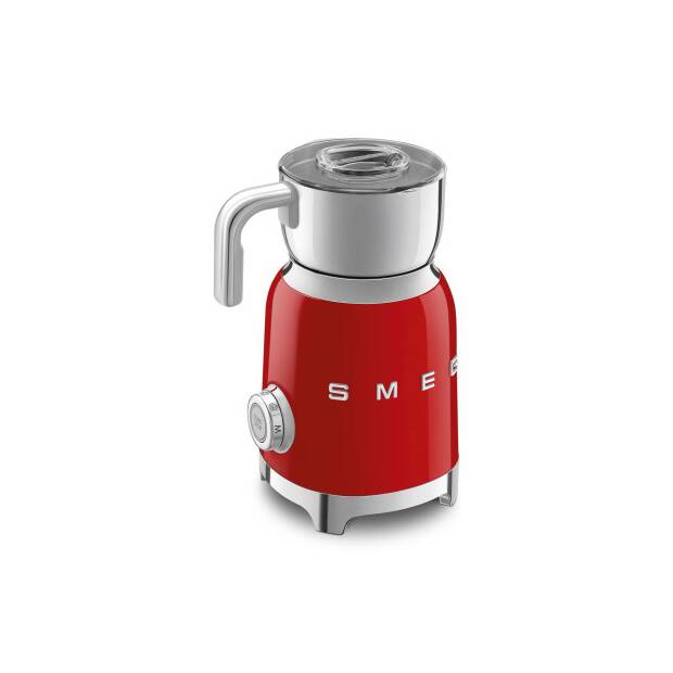 smeg MFF11RDEU Milchaufschäumer, rot