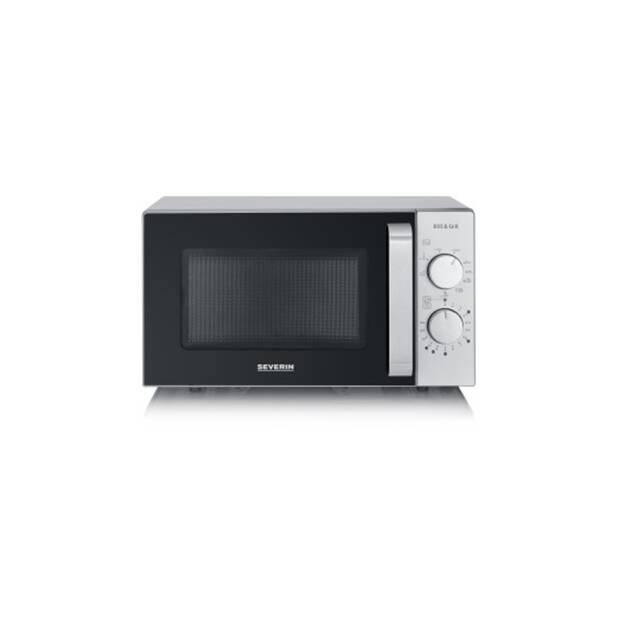 Severin Mikrowelle MW 7576 Flachbett Silber