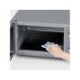 Severin Mikrowelle MW 7576 Flachbett Silber