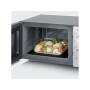 Severin Mikrowelle MW 7576 Flachbett Silber