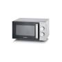 Severin Mikrowelle MW 7576 Flachbett Silber