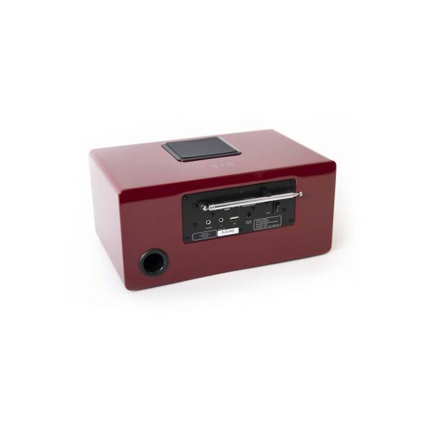 Block DAB+ Internetradio mit CD-Player AURORA Smartradio Hochglanz-rot