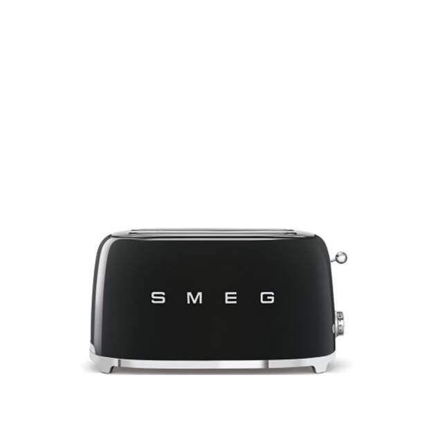 smeg TSF02BLEU Toaster, schwarz