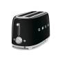 smeg TSF02BLEU Toaster, schwarz