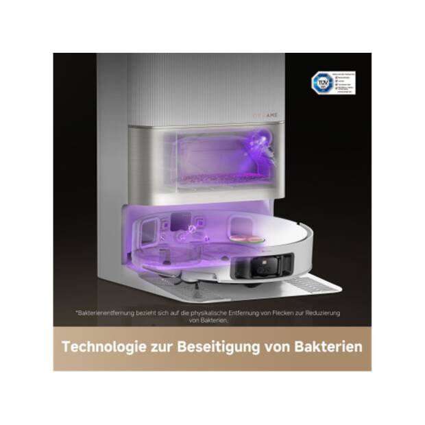 dreame X50 Ultra Complete White Saugroboter mit Wischfunktion