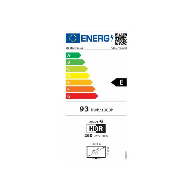 LG OLED77C69LB.AEU