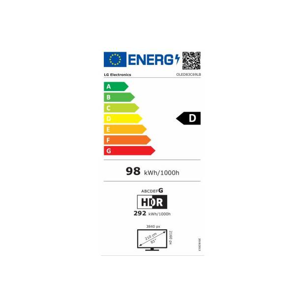 LG OLED83C69LB