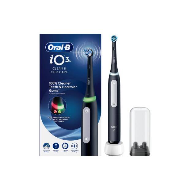Brau Oral-B iO Series 3 Matt Black Zahnbürste