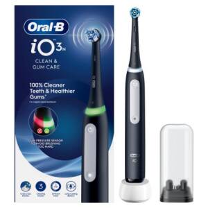 Brau Oral-B iO Series 3 Matt Black Zahnbürste