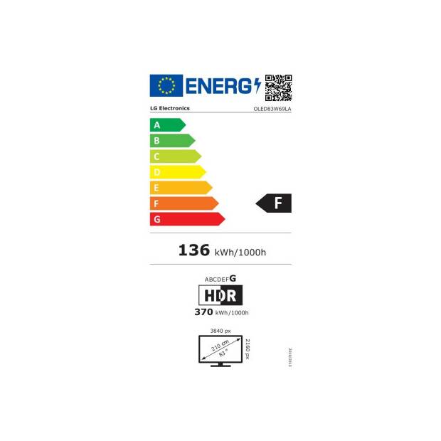 LG OLED83W69LA