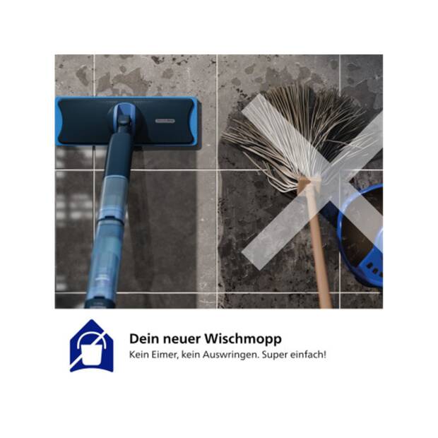 Philips OneUp 5000 Series XV5113/11 elektrischer Wischmopp