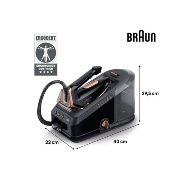 Braun CareStyle 7 Pro IS7286 BK Dampfbügelstation