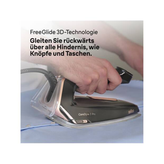 Braun CareStyle 7 Pro IS7286 BK Dampfbügelstation